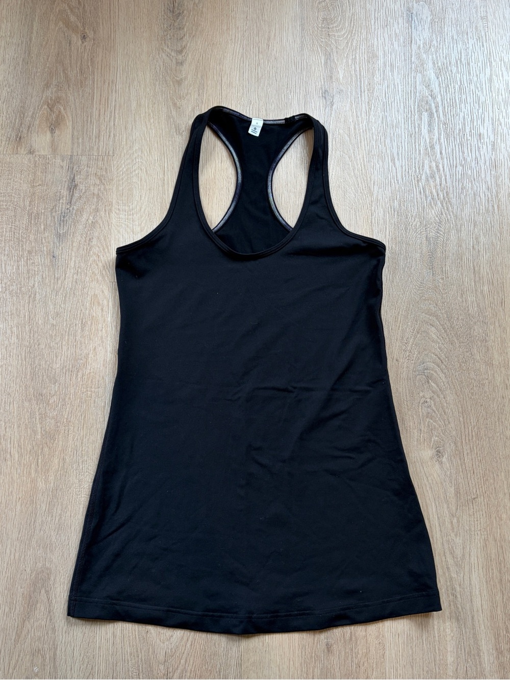 Lululemon Black Racerback Tank Top Size 8